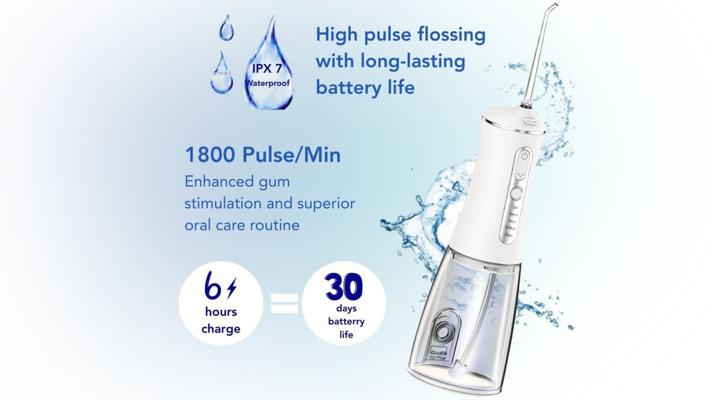 Wisdom Advanced Dental Water Flosser with UV Light