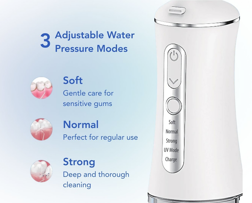 Wisdom Advanced Dental Water Flosser with UV Light