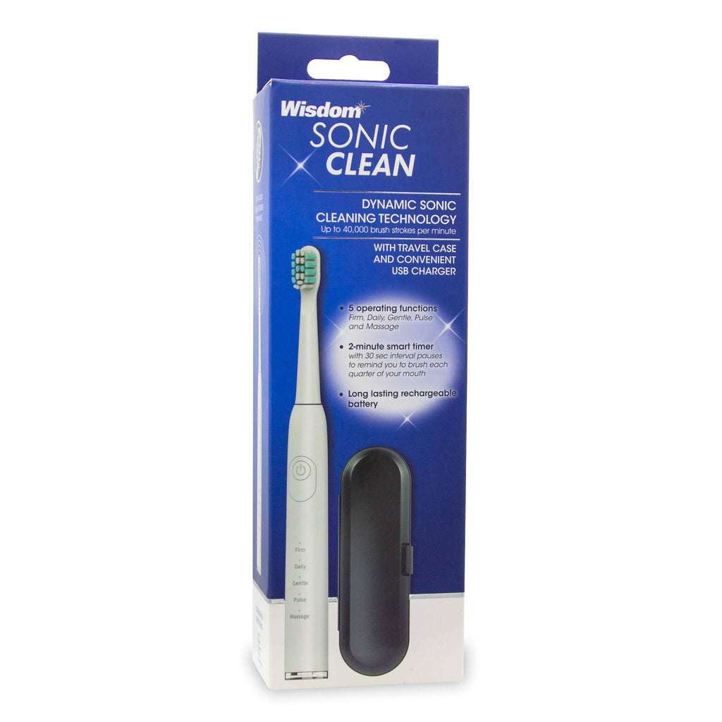 Wisdom Sonic Clean Toothbrush