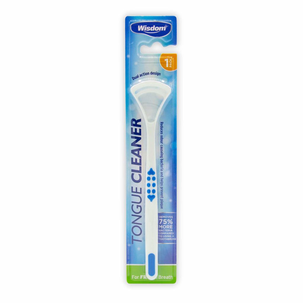 Wisdom Tongue Cleaner twin pack x 3