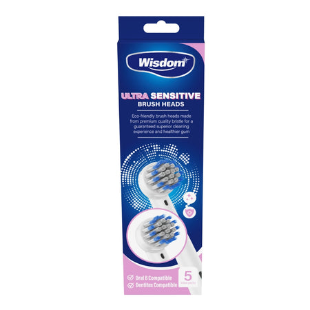 Wisdom Ultra Sensitive Replacement Heads 2x 5 packs