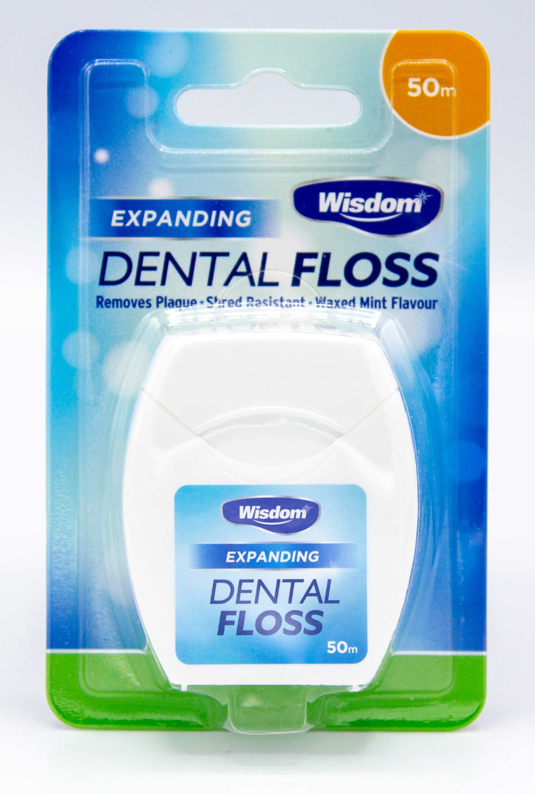 Wisdom Expanding Dental Floss 50m x2 Wisdom Brands Pty Ltd.