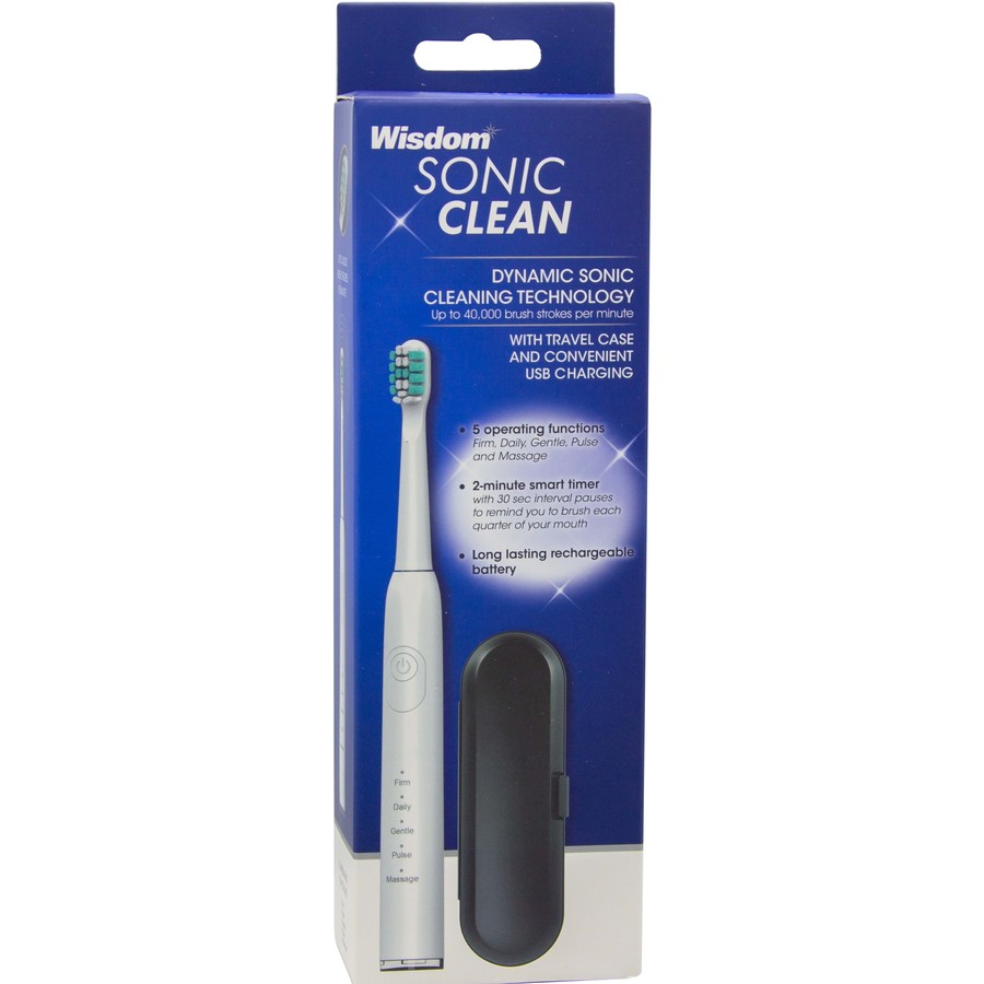 Wisdom Sonic Clean Toothbrush - Wisdom Brands Pty Ltd.